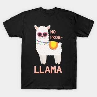 No Prob Llama - Funny Llama T-Shirt